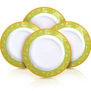6-Inch Portion Control Side or Dessert Plates (Set 4) in Porcelain China
